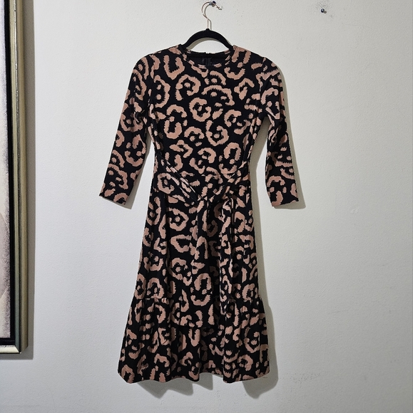 Noni B Waist Tie Dress - Picture 1 of 6